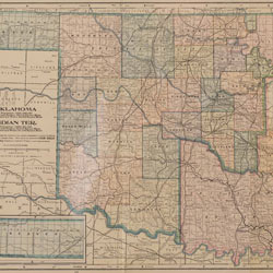 map of Oklahoma